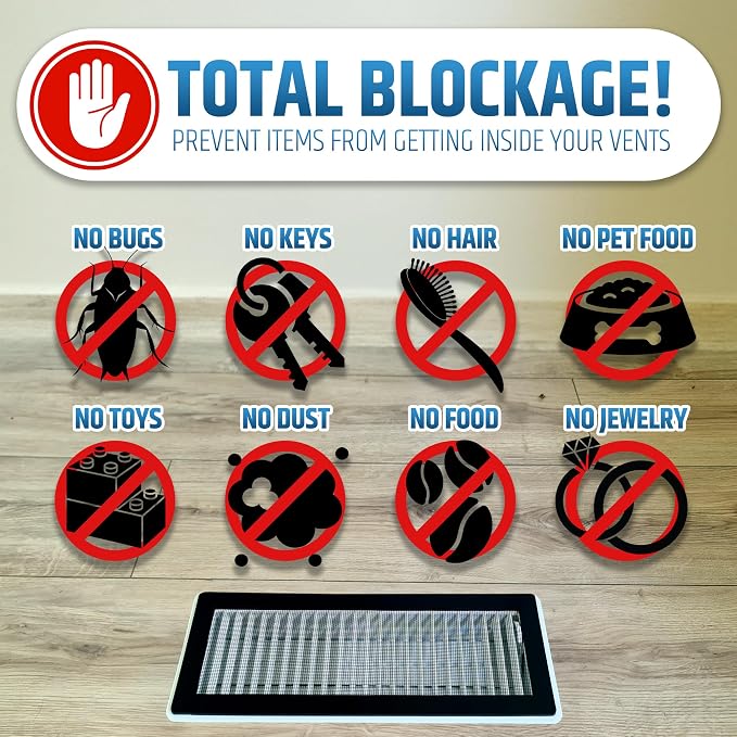 Powerful Magnetic Vent Screen Mesh Covers That Will Never Move or Fall - Image 6