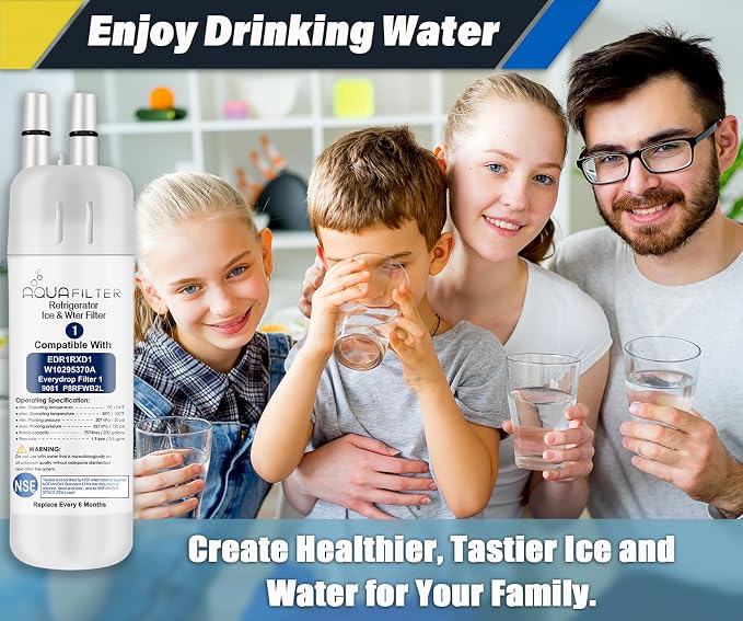 FILTER1 W10295370 A Refrigerator Water Filter Replacement Compatible - Image 7