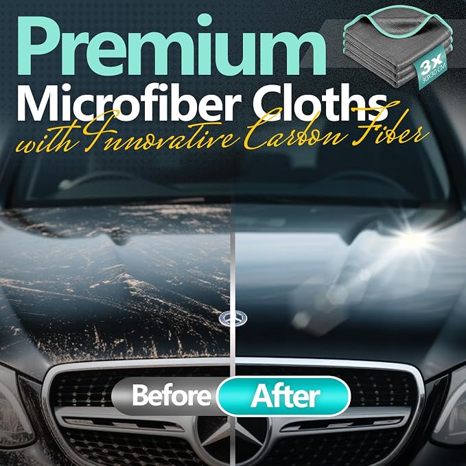 Airlab Glass Polishing Cloth Streak Free Miracle Cleaning Cloth Lint Free - Image 6