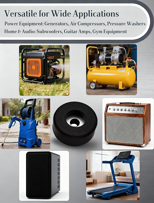 Anti Vibration Rubber Feet, Mechanical Vibration Damping Pads & Bumpers - Image 6