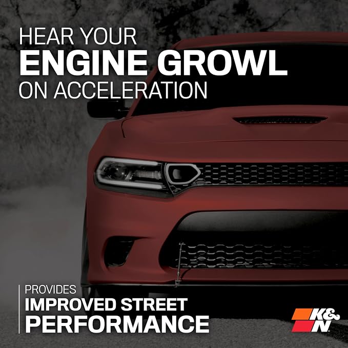 K&N Cold Air Intake System: High-Flow Air Filter, Increase Performance & - Image 8