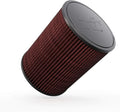 K&N High-Flow Original Lifetime Universal Clamp-On Air Filter: High Performance by KNEngineeringInc