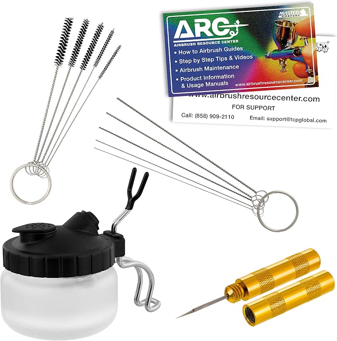 Master Airbrush 13 Piece Airbrush Cleaning Kit by MasterAirbrush