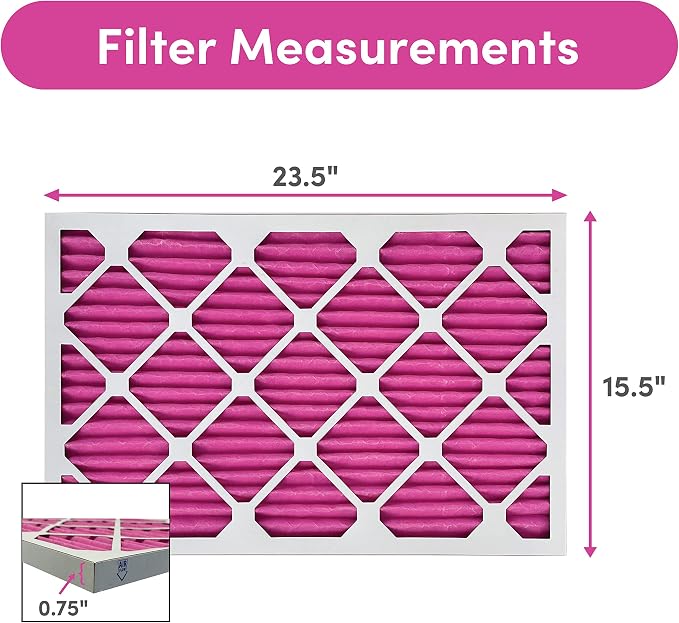 Colorfil 16x24x1 Air Filter | Made in the USA | Color Changing | Remove Cat and - Image 5