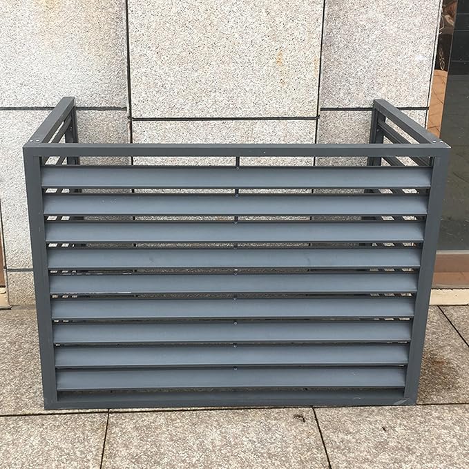 Pool pump covers for outside units, outdoor garbage can enclosures, aluminum by ZUGIATP