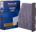 PG PC5586C Activated Charcoal Cabin Air Filter | Fits 2006-2018 Volkswagen by PremiumGuard