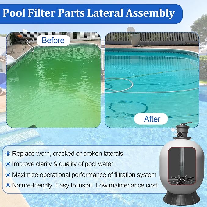 SX230DA Pool Filter Parts Lateral Assembly - Image 5