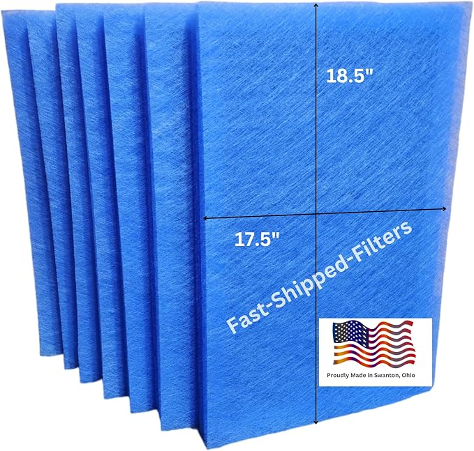 Fast-Shipped-Filters 7 Pack 20x20 Replacement Filters Designed to Fit by Unknown