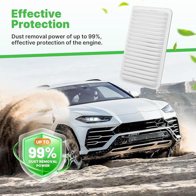Engine+Cabin Air Filters Fit for 2009-2019 Corolla, 2009-2014 Matrix, 2007-2018 - Image 4