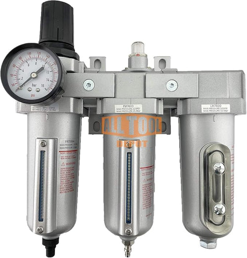 1/2" NPT HEAVY DUTY Industrial Grade Filter Regulator Coalescing Desiccant by AllToolDepot