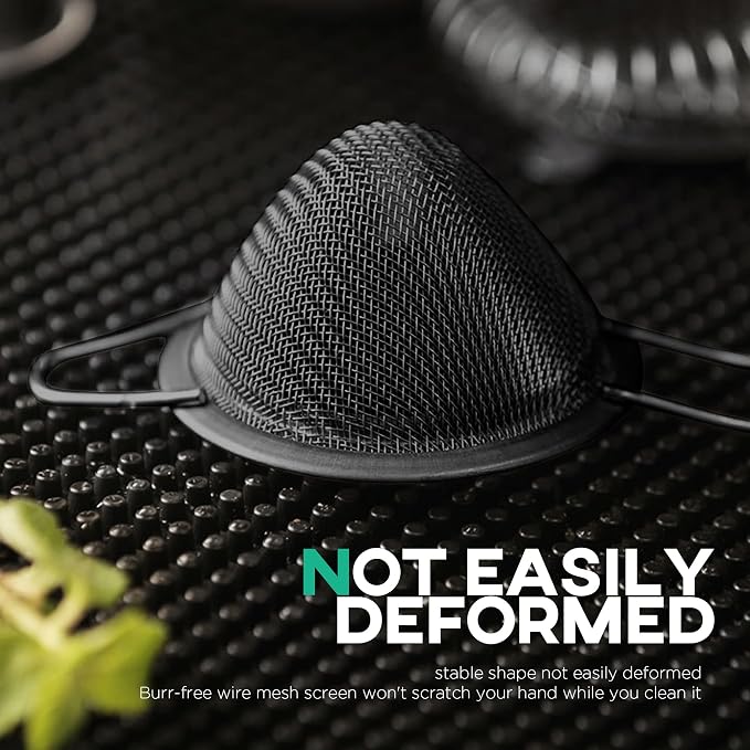 Homestia 304 Stainless Steel Fine Mesh Strainer - Image 5