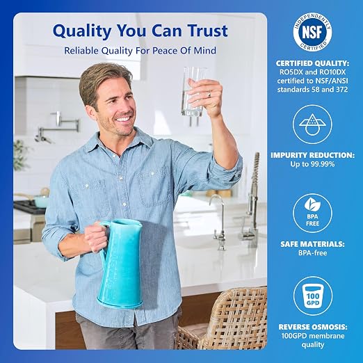 Express Water 10 Stage Reverse Osmosis Alkaline Water Filtration System - Image 7