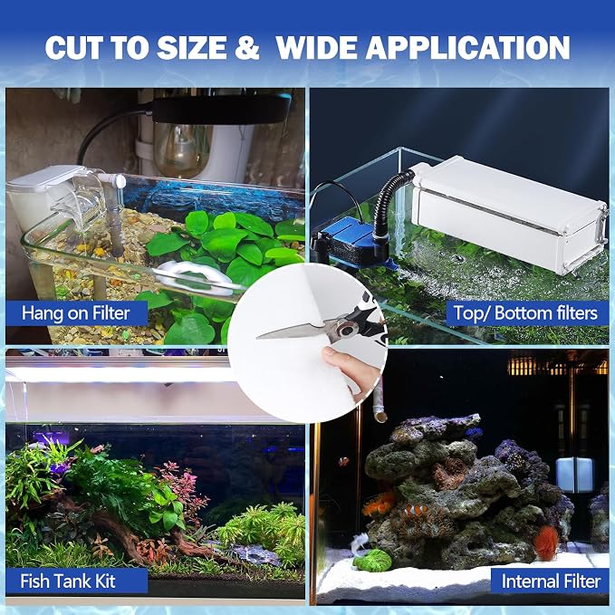 UBeesize Aquarium Filter Media Floss, High Efficiency Aquarium Filter Material - Image 6