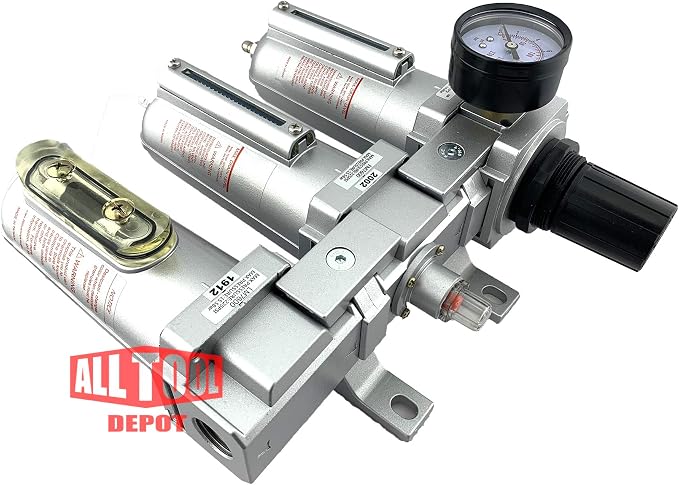 3/4" NPT HEAVY DUTY Industrial Grade Filter Regulator Coalescing Desiccant - Image 4