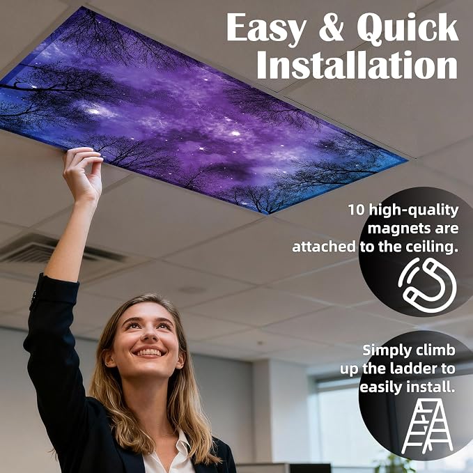 ANGSYLTH 8 Pcs Fluorescent Light Covers - Image 3