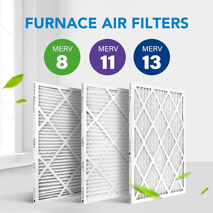 LotFancy 16x25x1 Air Filter MERV 13 4-Pack, Electrostatic Pleated HVAC Furnace - Image 8