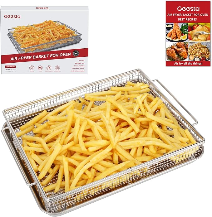 Geesta 304 Stainless Steel Air Fryer Basket by Geesta