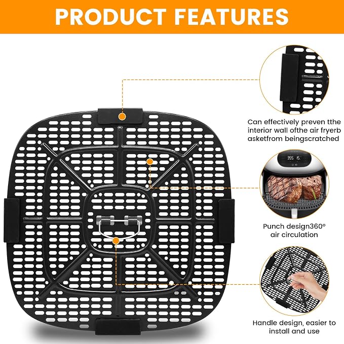 Air Fryer Replacement Parts for Typhur Dome 2 Extra Large Air Fryer - Image 4