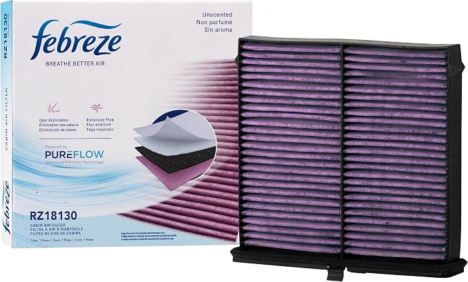 Febreze Odor Control Cabin Air Filter by PUREFLOW RZ18130 Fits 2020-2026 Mazda by Febreze