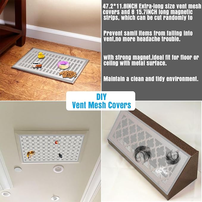 2 Pack Customizable Floor Vent Covers - Image 3