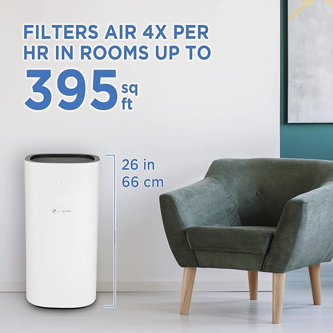 GermGuardian® AC9600W Powerful Large Room Air Purifier - Image 4