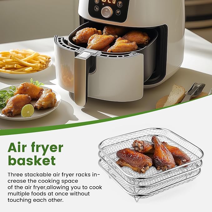 Square Air Fryer Rack Compatible - Image 7