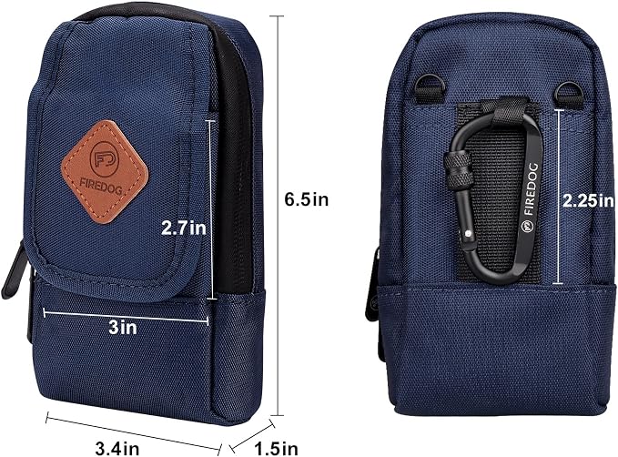 FIREDOG Smell Proof Bag, Odor Proof Pouch Carbon Lined Smell Proof Case - Image 6