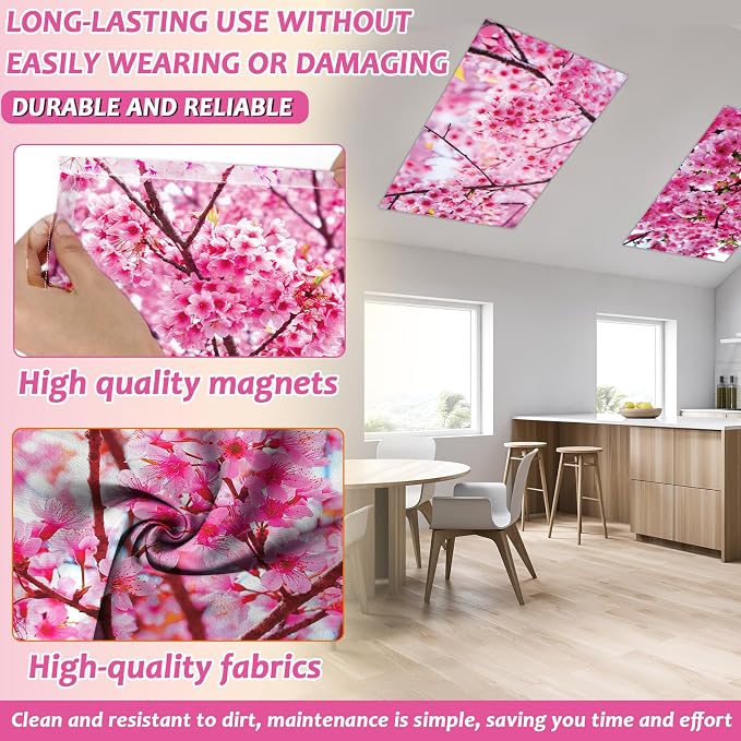 Wiooffen 8 PCS Fluorescent Light Covers - Image 3