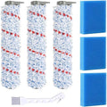 Hand-held Floor Scrubbers Roller Brush Hepa Filter Sponge Parts。Compatible by Unknown