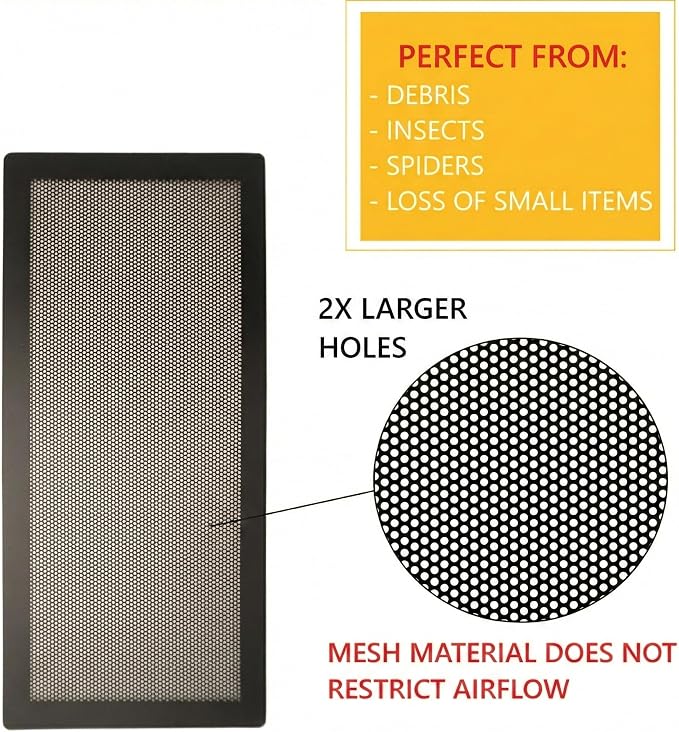 MODERN WAVE - Extra Strong Magnetic Air Vent Screen Cover - Image 5