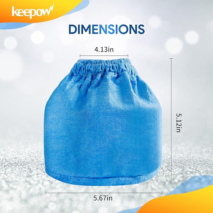 KEEPOW 1.5–3.2 Gallon Cloth Filter Compatible - Image 3