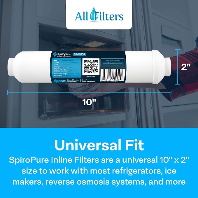 SpiroPure Inline Sediment Water Filter - Image 4