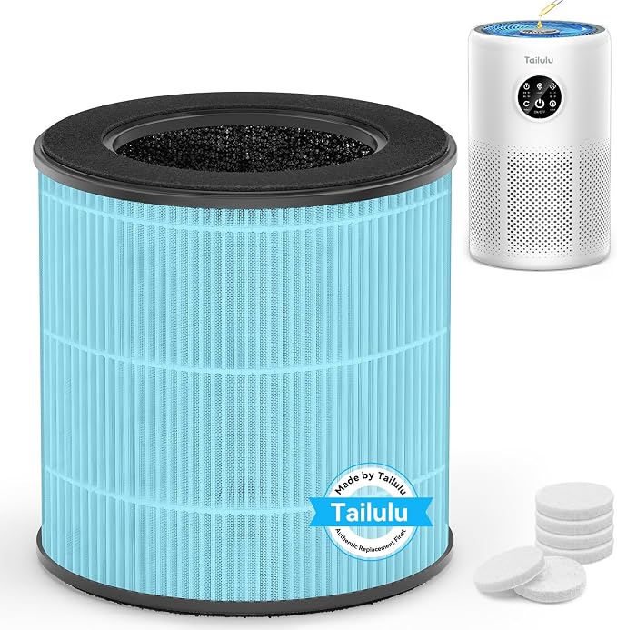 Tailulu D10 Replacement Filter, Air Purifier Filter by Tailulu