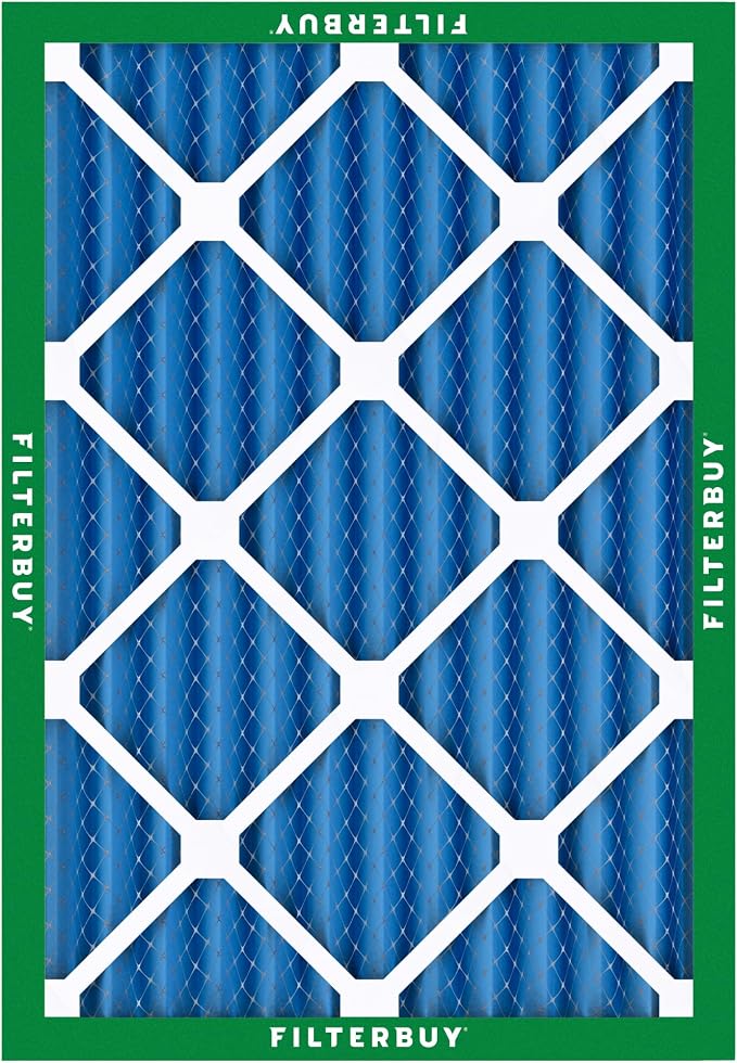 Filterbuy 20x24x2 Air Filter MERV 13 Optimal Smoke & Allergy Defense, - Image 9