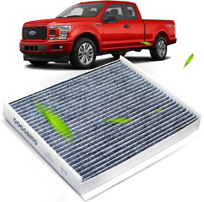 Cabin Air Filter for 2015-2025 Ford F150, 2017-2023 F250 F350 F450 F550 Super by COCOAUTO