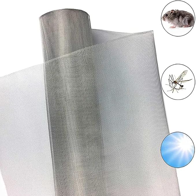 Stainless Steel Woven Wire Mesh, 304 Metal Mesh Sheet, 16 Mesh, Anti-Rust & - Image 2