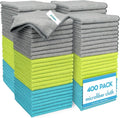 AIDEA Microfiber Cleaning Cloth-400PK, Soft Microfiber Towels by AIDEAHOME