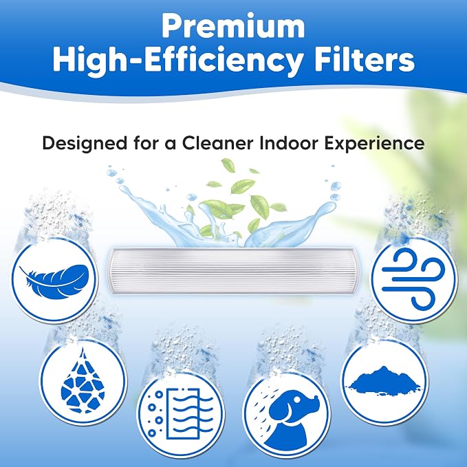 8-Pack Air Purifier Filter Compatible - Image 5