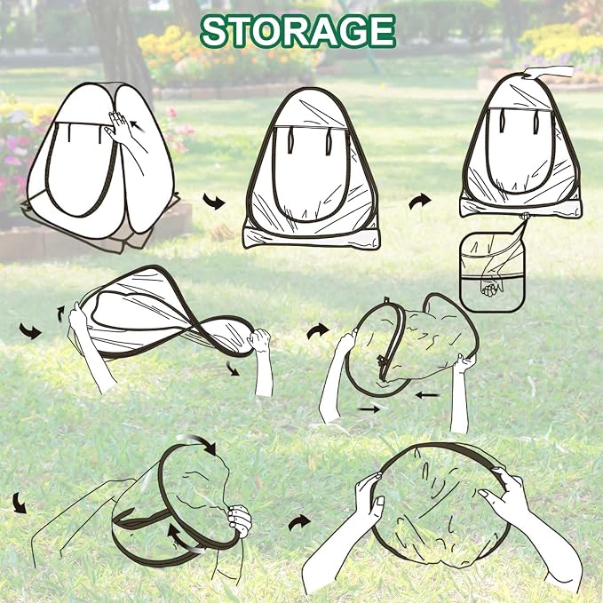 Plant Mini Greenhouse Pop Up Transparent Greenhouse Freeze Protection PVC Plant - Image 6