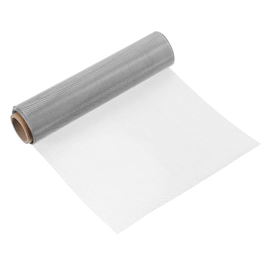uxcell 120 Mesh 118" x 10" Woven Wire Mesh, 316 Stainless Steel Air Vent Filter - Image 7