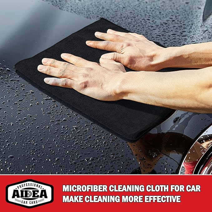 AIDEA Microfiber Cleaning Cloth 24 Pack, Microfiber Towels - Image 2
