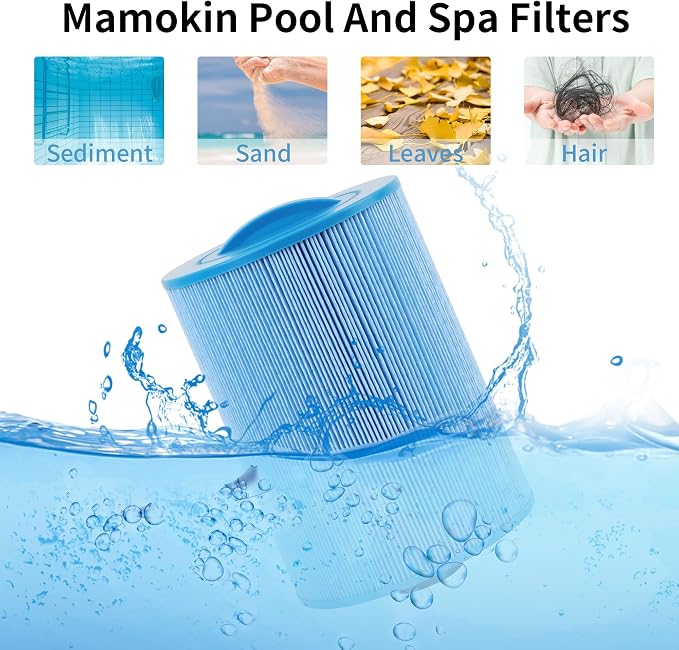 PWW50P3-M Spa Filter, Replaces Unicel 6CH-940RA，Filbur FC-0359M, 45 sq.ft Screw - Image 5