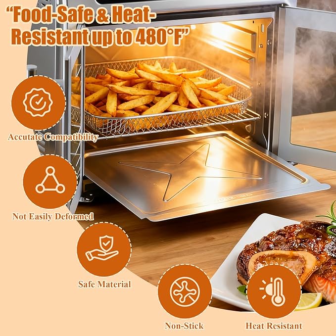 Crumb Tray Replacement for Emeril Lagasse 26 Qt Extra Large French Door Air - Image 3