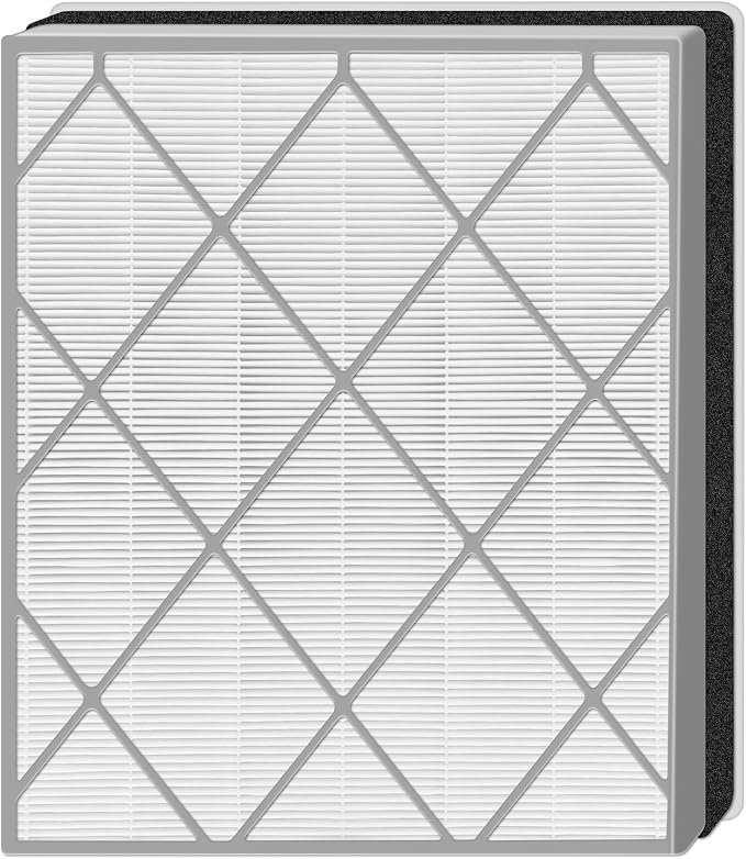 HE400 HE401 Filter Replacement for Shark Air Purifier 4 Fan，1 Pack | Compatible by Improvedhand