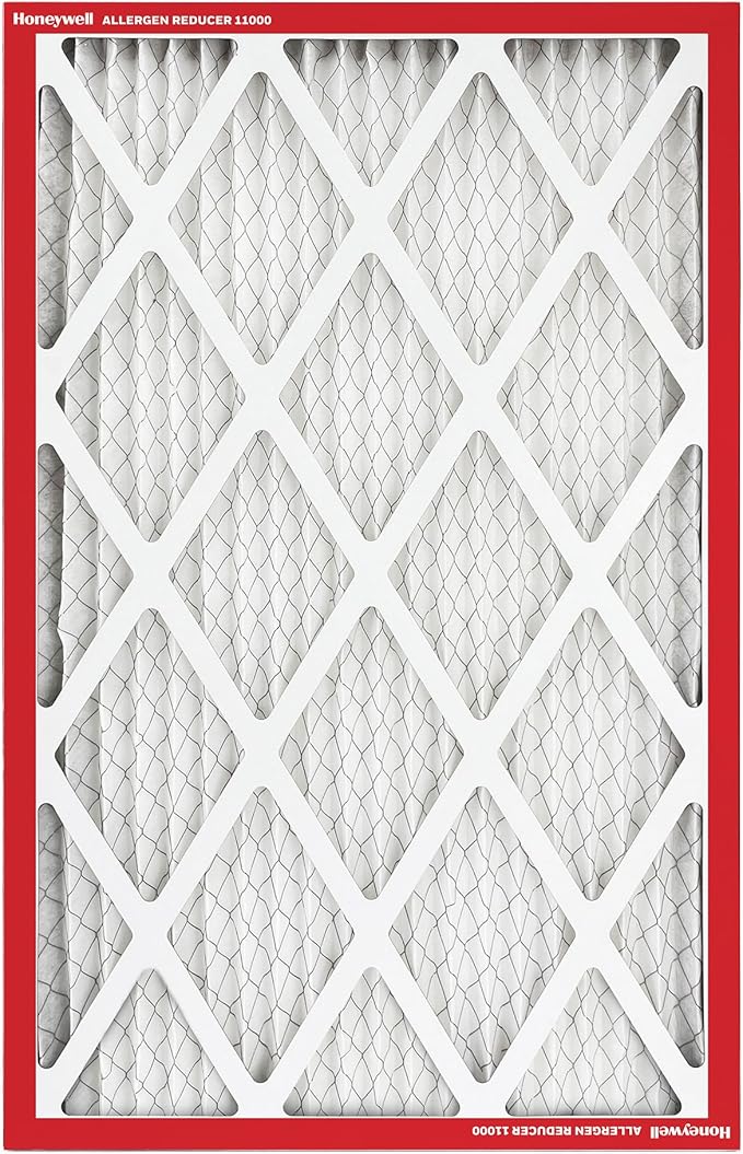 Honeywell 16x24x1 MERV 11 Allergen Reducer 11000 Electrostatic Pleated HVAC AC - Image 2