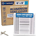 18x18 Aluminum 4-Way Air Register HVAC Vent Cover Wall Ceiling Multi-Shutter by ACLAMINAIRE