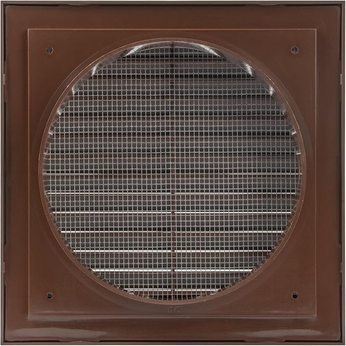 6 Inch Fit Brown Plastic Vent Cover - Image 9