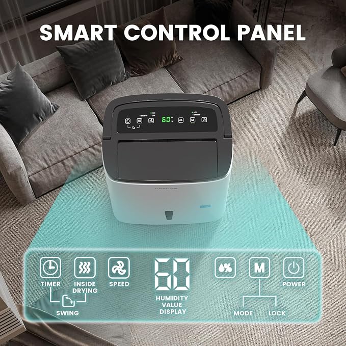 Kesnos 80 Pints 2025 Energy Star Dehumidifier - Image 7