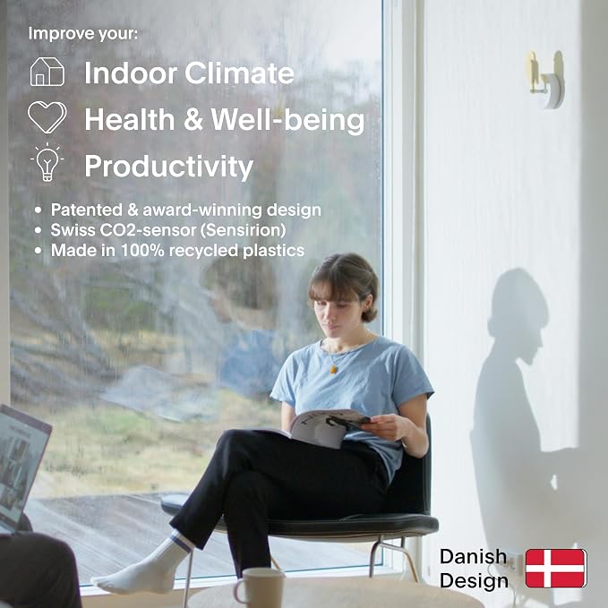 Birdie 2.0 - Design Indoor CO2 Monitor - Air Quality Monitor & CO2 Sensor - Image 4