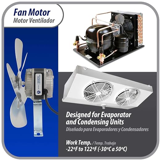 Appli Parts APFM-162E 16W refrigeration condenser and evaporator motor 220V - Image 8
